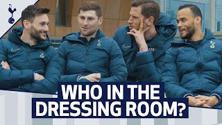 WHO IN THE DRESSING ROOM...? | Most attractive? Best haircut? Future manager?