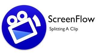 ScreenFlow Tutorial - Splitting A Clip