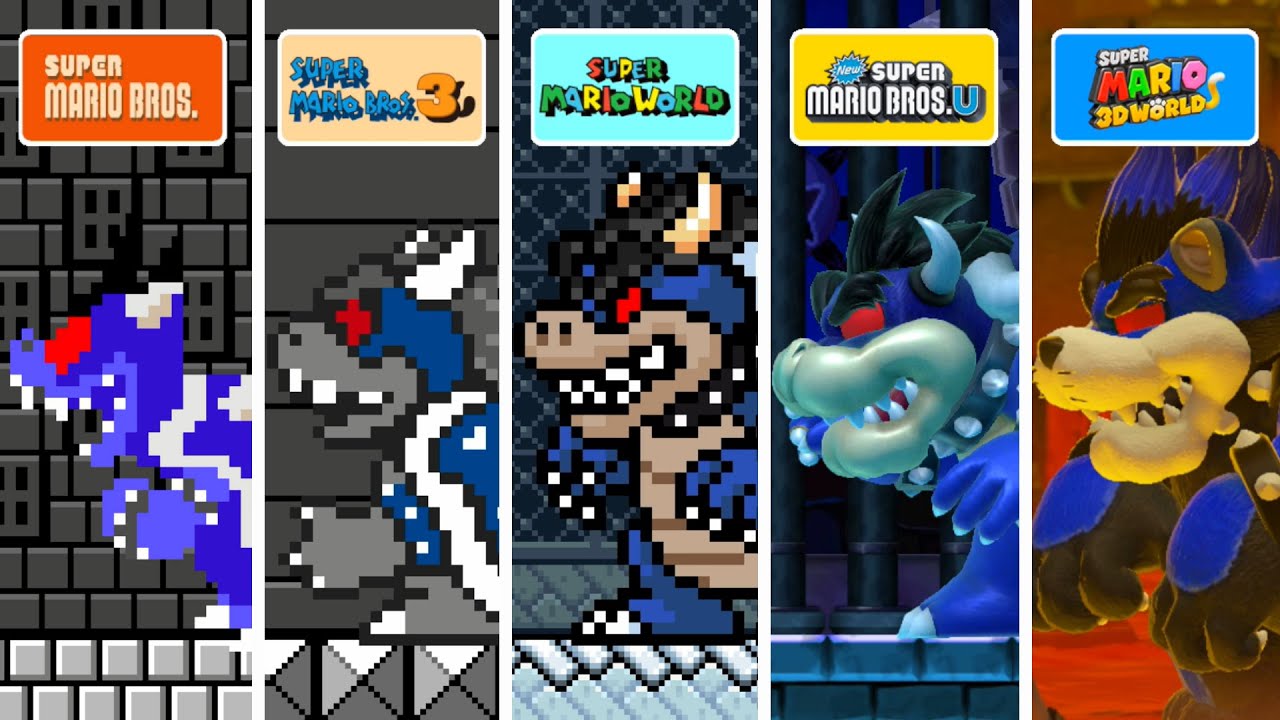 What If Dark Bowser Was in Super Mario Maker 2?