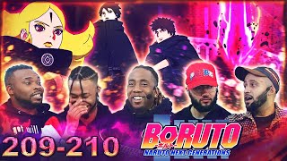 Boruto 209 & 210 Reaction/Review