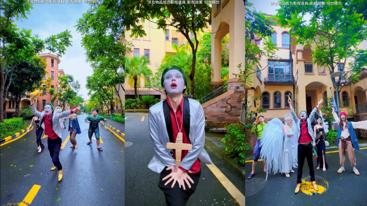 被欺负的小丑选择复仇？#小丑 #天使