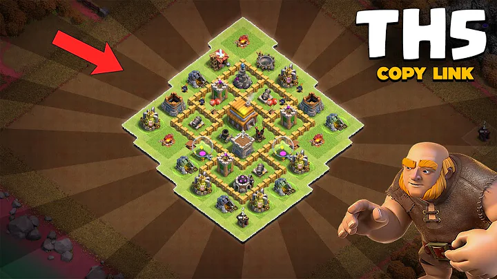 Th5 Most Powerful Top 5 Bases 2025 (With copy link ) | Th5 best base layouts | TH5 Base