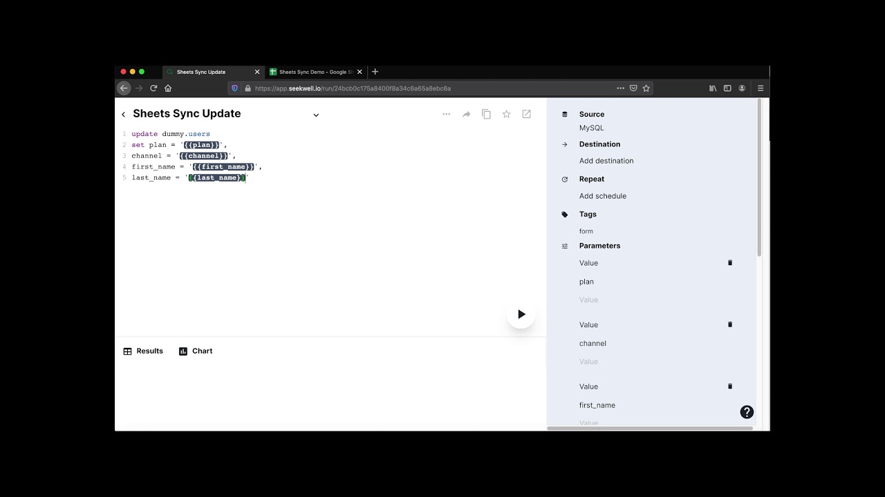 Sync Data from Google Sheets to SQL - YouTube