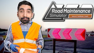 Συντήρηση δρόμων - Road Maintenance Simulator | LegitGamingGR