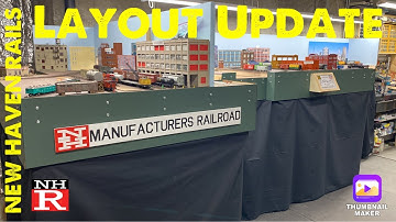 HO Scale New Haven Railroad Layout Update