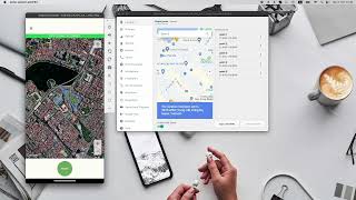 Draw land parcel on map demo screenshot 5