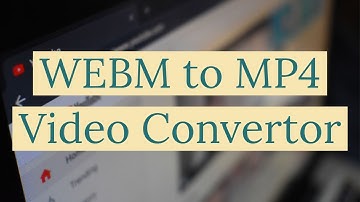 How to Convert Webm to Mp4 Video Format Online Free | WebM to MP4 Converter | Video Converter for PC