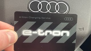 Audi E-Tron Charging Service