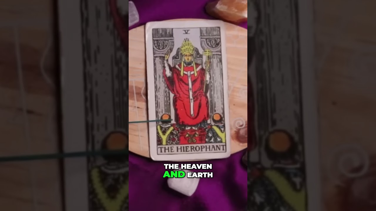 🔮 Wisdom of The Hierophant: Spiritual Guidance for the Seeker #mrcosmic #MysticalInsights thumbnail