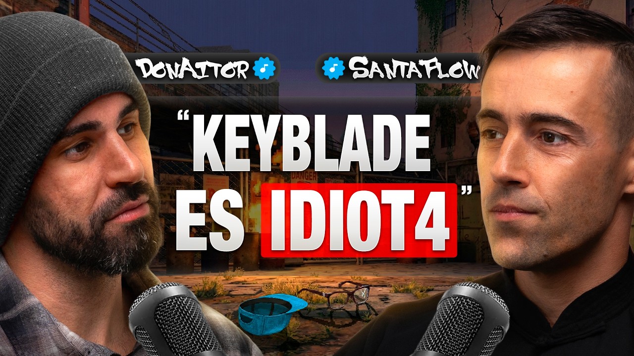 Santaflow y Don Aitor: "Keyblade es TONTO" // Fuera del Personaje (T3) Ep12