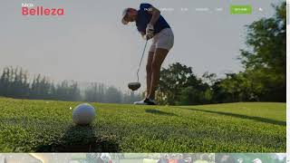 One Page Parallax WordPress Theme - Golf Club