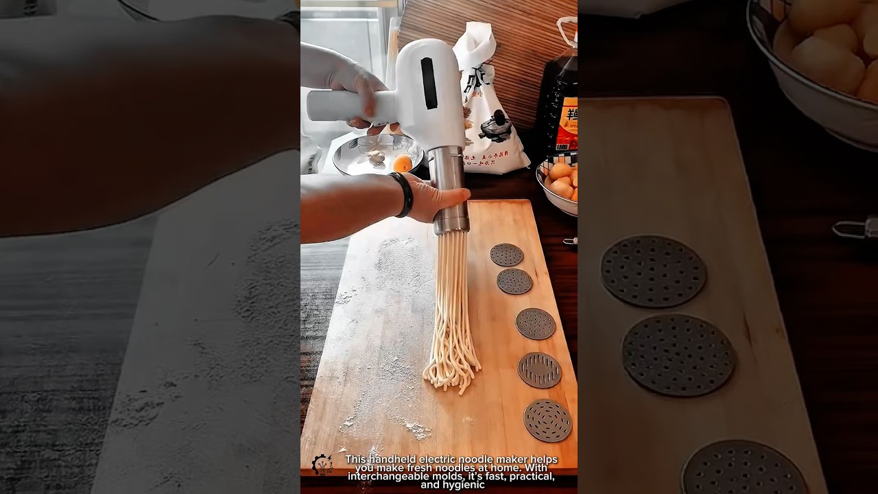Work tool electric handheld noodle maker for home cooking
