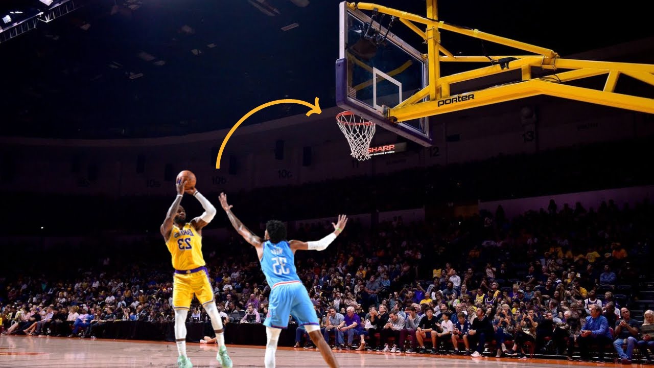Lebron James Shows of his Skills - YouTube