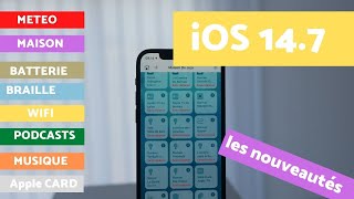 iOS 14.7 est disponible !  Nouveautés de la version finale d'iOS 14.7 sur iPhone.