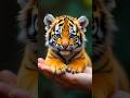 The Playful Moves of a Little Tiger #TigerCub #WildlifeMovements #PlayfulNature #LittleTiger