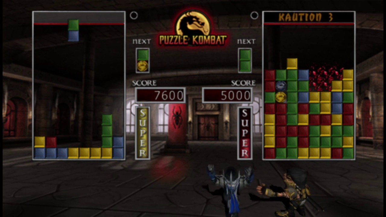 Mortal Kombat Puzzle Fighter Gameplay - YouTube