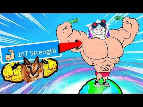 Видео: ЧИТЕРСКИЙ МЕГА КАЧОК! ДЕЛАЮ ПЕРЕРОЖДЕНИЕ ЗА 1 СЕКУНДУ! ROBLOX Get Strong Simulator