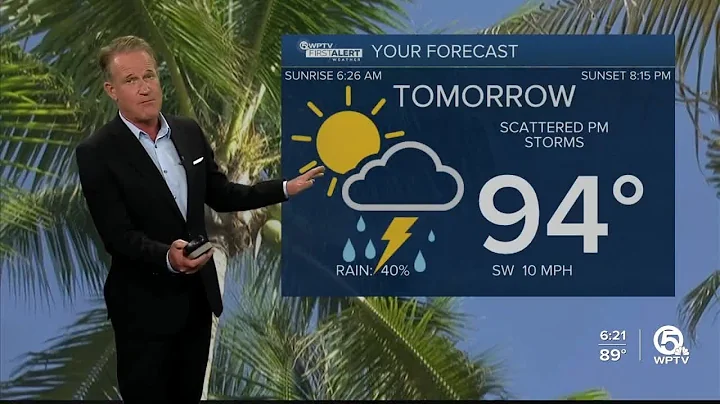 First Alert Weather Forecast for Evening of Thursday, June 15, 2023