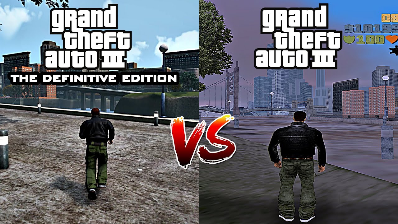 Grand Theft Auto III Unreal Engine 5 Remake Comparison Highlights Massive  Differences Over The Definitive Edition