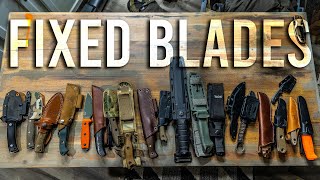 Some Of My Favorite Fixed Blade Knives - Bushcraft / Utility / Survival