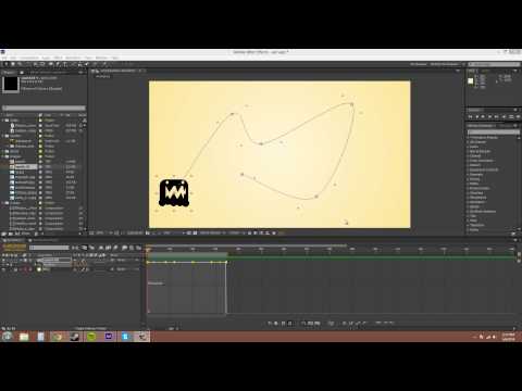 After Effects CS6 Tutorial - 29 - Roving Keyframes