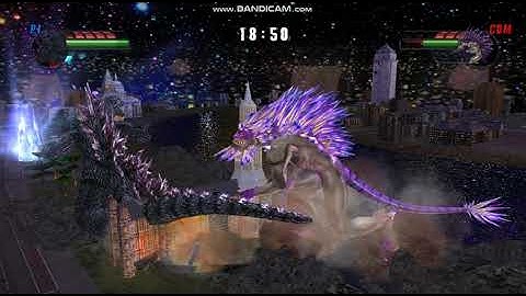 Godzilla Unleashed Modded Matches #21 Godzilla 2000 vs Krystalak