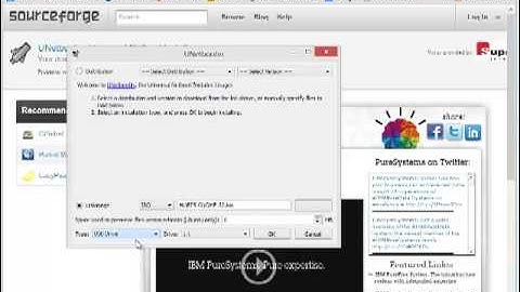 Install UNetbootin and Backtrack on USB Flash Drive