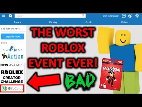 Change Any Amount Of Gift Card Balance Into Robux Secret Trick Youtube - roblox selling old event items robux card event