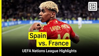 Thumbnail for HIGHLIGHTS | Spain vs. France (UEFA Nations League Semi-finals 2024-25)