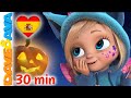 🎃  Calabaza y Más Canciónes de Halloween | Canciones Infantiles | Dave and Ava en Español 🎃