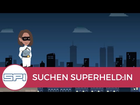 Wir suchen Superheld:in