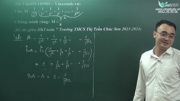 Toán lớp 7 - Câu điểm 10 trong đề thi giữa kì I  -Thầy Nguyễn Thành Long