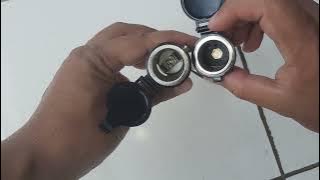 perbedaan power outlet khusus lighter korek api di mobil