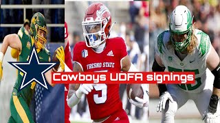 Dallas Cowboys 2023 UDFA signings