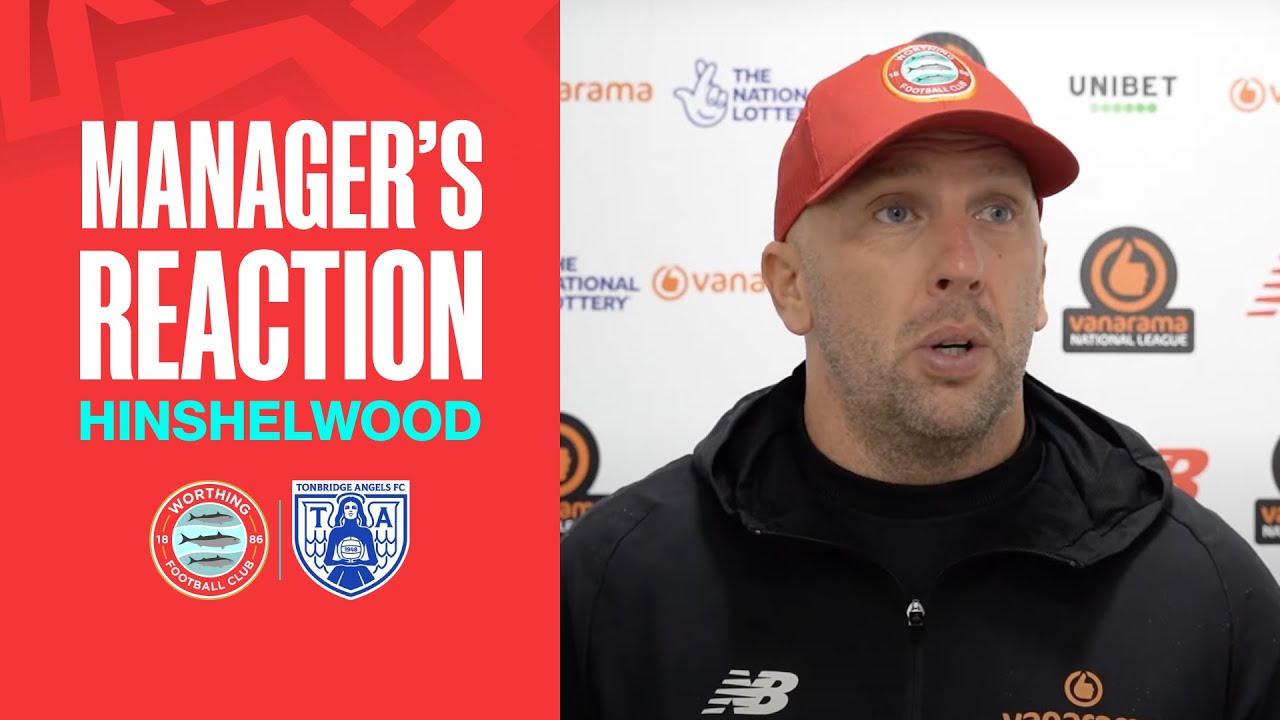 "It is a really good performance" | Adam Hinshelwood | Tonbridge Angels Reaction