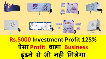 New Business Ideas | Shutter Security System Investment 5000 Thousand only and profit 125%.