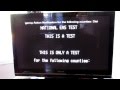First national EAS test Emergency Alert System CNN HD