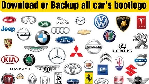 📥 Download All Car Boot Logos for Android Head Units