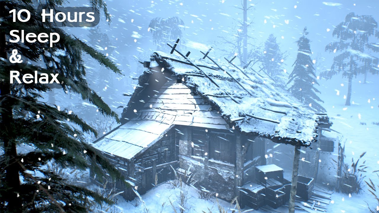 APEX PREDATOR Blizzard in Colorado Springs // 10-Hour Unmatched Fury of Winter / Deep Sleep Blizzard