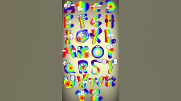 ALFABET LORE A-Z maar regenboog ALFABET LORE ANIMATIE MEME - abcdefghijklmnopqrstuvwxyz