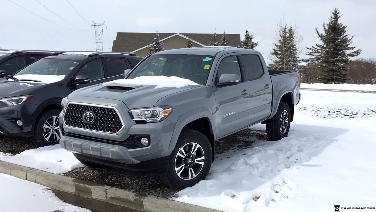 2020 Toyota Tacoma Trd Sport Cement Grey - Cars Trend Today