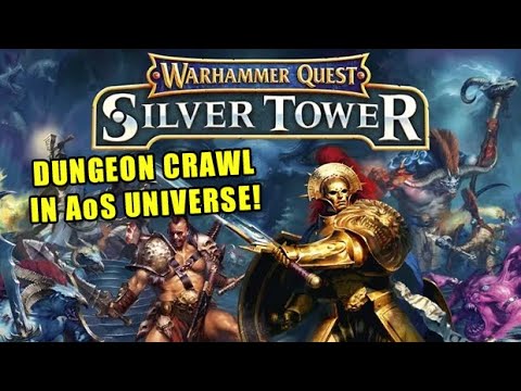 We play a Warhammer Age of Sigmar Dungeon Crawler! Silver Tower – Warhammer Wednesday WK7