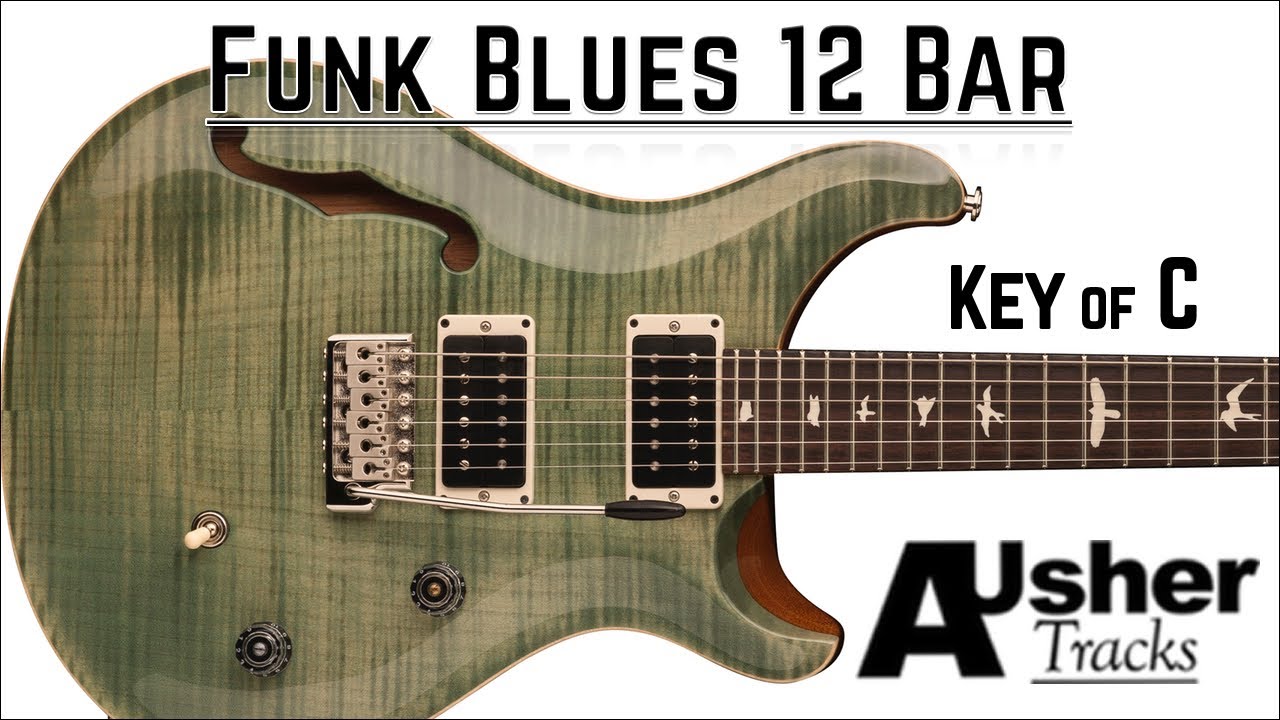 Funk Blues 12 Bar in C major | Guitar Backing Track - YouTube