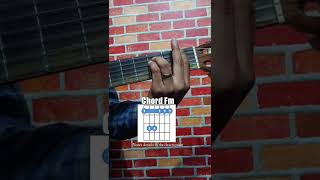 Video thumbnail of "Chord F Minor | chord  Fmin chord Fm"