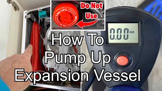 How To Pump An Expansion Vessel | What Tools To Use