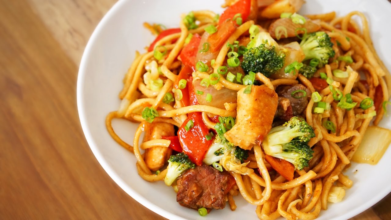 COMO FAZER YAKISOBA - YouTube