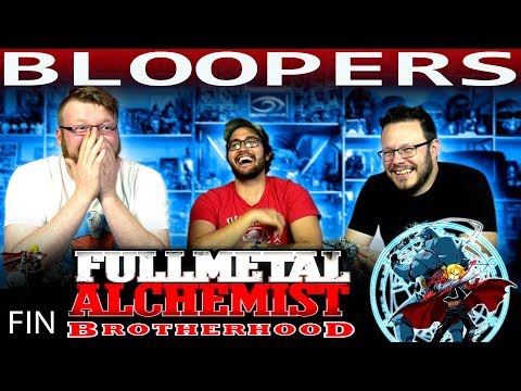 Fullmetal Alchemist: Brotherhood Bloopers REACTION!!