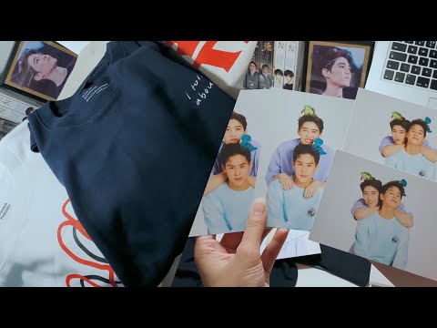   Unboxing I Told Sunset About You Official Merch And BKPP Khunpol Fantopia Photocards แปลร ก