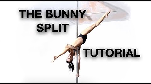 How to do the Bunny Split - Pole Dancing Tutorials by ElizabethBfit