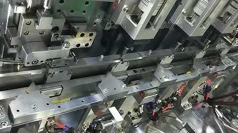 Rail Mounted Terminal Block Assembly Machine 202001